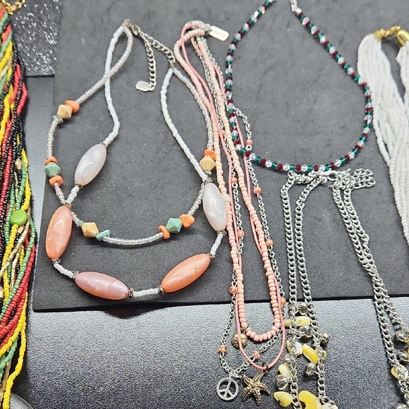 10 Contemporary costume jewelry Lot - Picture 4 of 5